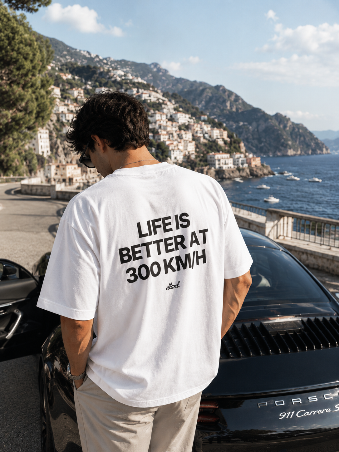 LIFE IS BETTER AT 300 KM/H - Heavy Cotton T-Shirt