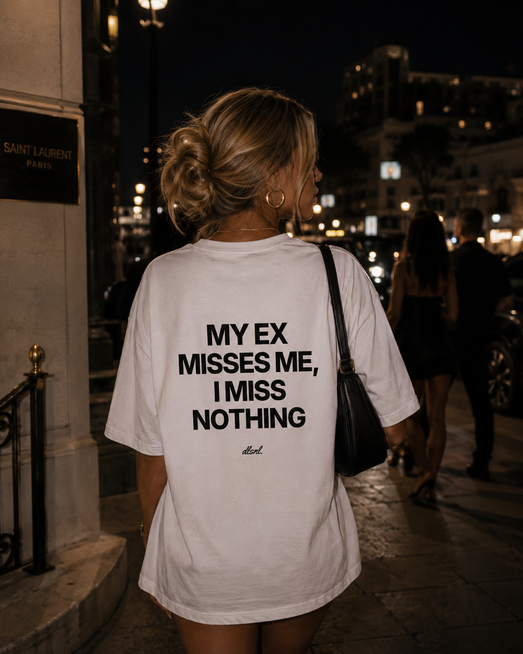 MY EX MISSES ME, I MISS NOTHING - Heavy Cotton T-Shirt