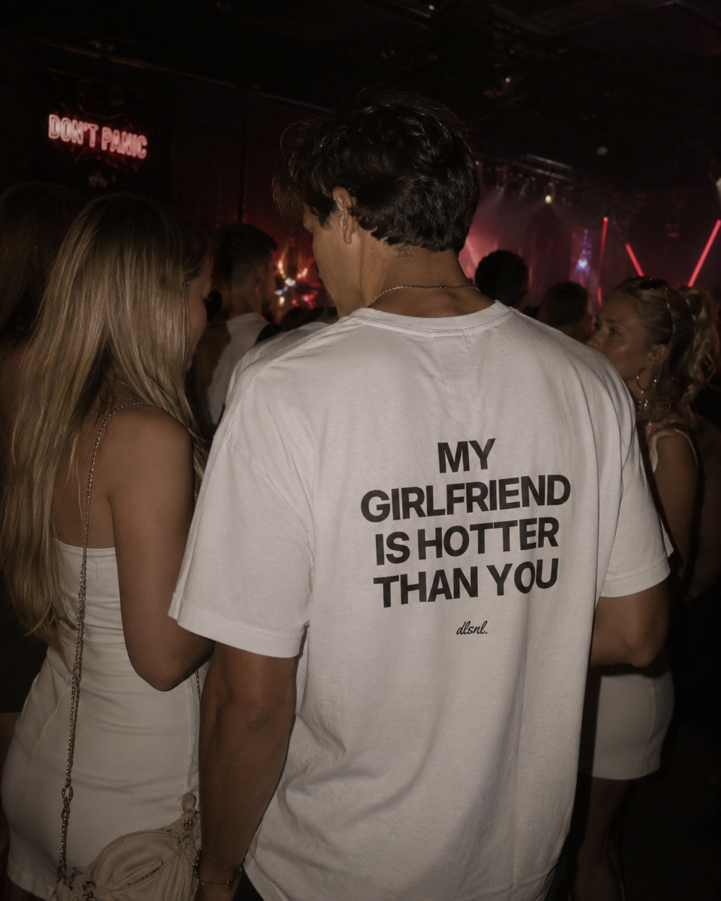 MY GIRLFRIEND IS HOTTER THAN YOU - Heavy Cotton T-Shirt